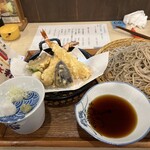 手打ち蕎麦 雷鳥 - 天セイロ