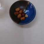 一竜軒 - 煎った唐豆・・・唾液の分泌が良くなる（笑