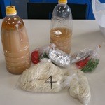 一竜軒 - 4人前と2人前に分けられた持ち帰りラーメンセット　計3,000円