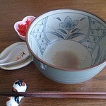 一竜軒 - 撮影後にスープを足しての完食♪