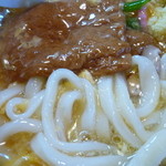 山の音 - 麺UP（鶏卵きつね）