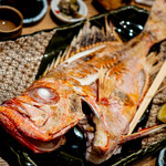 なきざかな 新宿店 - 金目鯛の焼き魚