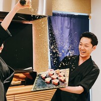 鮨楽座 八の樹 - 金粉落としの秘技。港区を超えた真の港区寿司や、アハッ\(//∇//)\