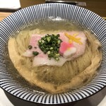 鯛塩そば 灯花 - 鯛塩らぁ麺のアップ