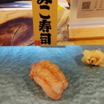 みこ寿司 - 白えびの代わりの甘エビ