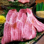 肉匠 牛虎 - 焼きしゃぶ泡ポン酢