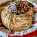 翼果楼 - 焼き鯖そうめん