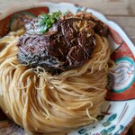 翼果楼 - 焼き鯖そうめん 翼果楼