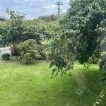 菓子工房　雨のち晴れ - 席から見える風景。