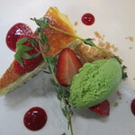 人と木 - ベイクドチーズケーキ他