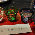 Harigai - 利き酒３種