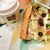 サブウェイ - 料理写真:サラダチキンサンドとミルクティー