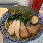 破壊的イノベーション - 特製濃厚煮干、のり、大葉