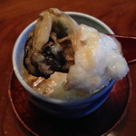 欅苑 - 牡蠣の山芋蒸し