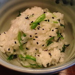 欅苑 - セリ御飯