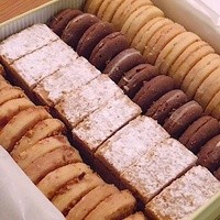 銀座 ハプスブルク・ファイルヒェン - テーベッカライ(クッキー)4種入り缶箱
