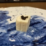 銀座 海味 - キャビアのせちゃいました