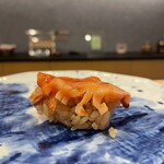 銀座 海味 - 閖上北寄貝ばちばちのはり