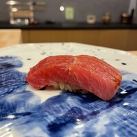 銀座 海味 - 塩釜のマグロ　中トロ