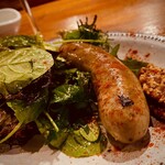 ル ジャン ジャン - 牡蠣入りのソーセージ。ジューシー。