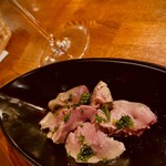 ル ジャン ジャン - 鶏レバーのコンフィ。