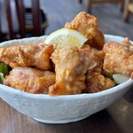 東京696酒場 - 唐揚げ定食（600円）