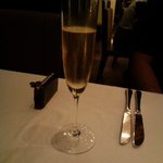 シャンパンで乾杯♪