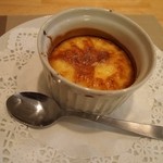 グリル小川 - 卵とハチミツの焼プリン