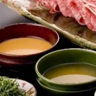 Tsukitei's original beef shabu shabu