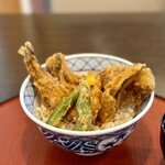 天ぷらふく西 禅と匠 - 江戸前穴子天丼