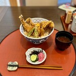 天ぷらふく西 禅と匠 - 江戸前穴子天丼