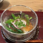 Le japon - アオリイカと夏みかんのサラダ