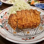 Tonkatsu Ando Yakitori An Yotsuya - 特上ロースかつ (沖縄豚) 定食