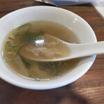 中華厨房 しのあ - スープ付き