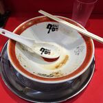 ラーメン タロー 五反田の陣 - 小ラーメン豚入り1,000円（野菜マシ、アブラ、削り節）