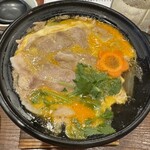 Asakusa Kappou Tentoyo - 三元豚の玉子とじ陶板焼き