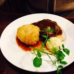 ハンバーグ＆クリームコロッケ