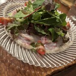 ル・ヴィルギュル - 沼津港の鯛のカルパッチョ