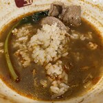 グータン - スープにライス