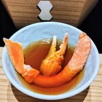 瓢嘻 - 「ずわい蟹出汁しゃぶ」特大ずわい蟹