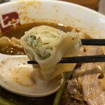 グータン - 七宝餃子（チーパオギョウザ）の断面