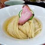 三馬路 - 【特製 昆布水つけ麺(塩)】(¥1400)