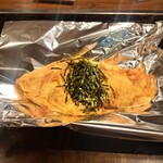 大衆鉄板 たぎつ屋 - 明太子のオムレツ…卵焼き？どっちだったかな。