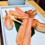Hyouki kasuitei - 「ずわい蟹出汁しゃぶ」特大ずわい蟹