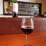 レストランやまぐち - グラスワイン赤