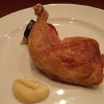 レストランやまぐち - 鶏もも肉のコンフィ