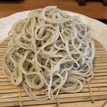 手打ちそば処 椿屋 - 料理写真:もり（石臼挽き）