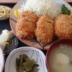 とんかつ山道 - チーズかつ950円