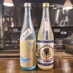 Sumibiyaki Sakaba Torikou - 季節限定夏の日本酒「庭のうぐいす特別純米なつがこい」「繁桝夏に夢(み)る雪純米大吟醸にごり」 