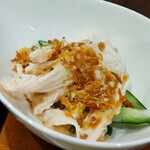 灼味噌らーめん 八堂八 - チキンサラダ